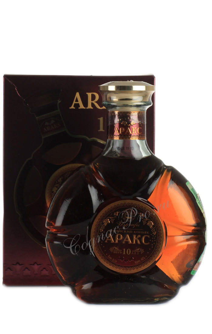 Araks 10 years 0.5l Армянский коньяк Аракс 10 лет 0.5л