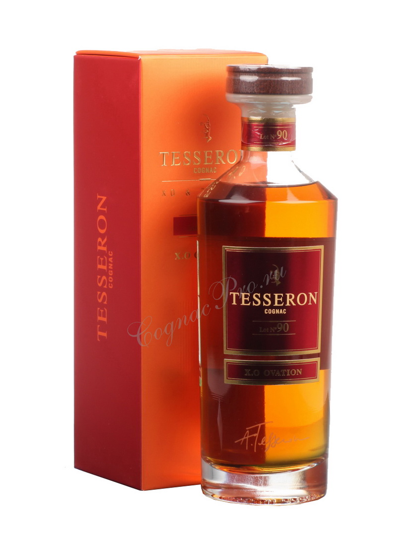 Tesseron Lot ¹90 XO Ovation 0.7l Gift Box коньяк Тессерон Лот ¹90 ХО Овасьон 0.7 л. в п/у