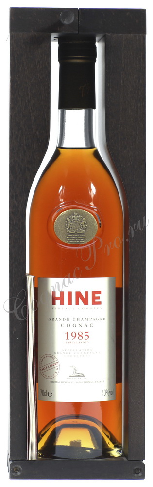 Коньяк Хайн 1985 года Cognace Hine 1985