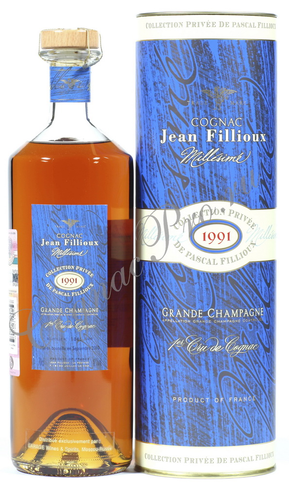 Коньяк Jean Fillioux Millesime 1991 Жан Филью Миллезиме 1991 года