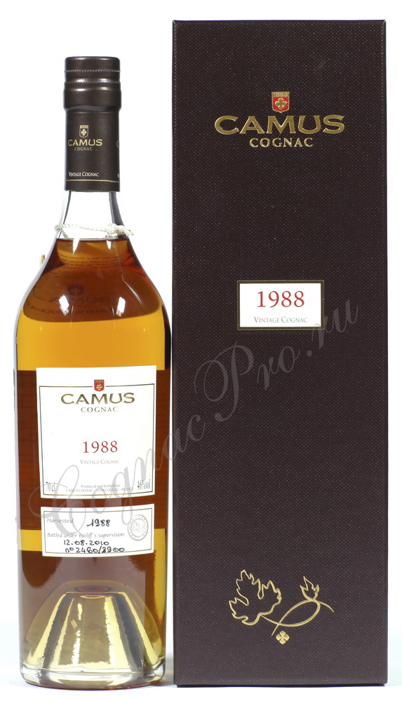Коньяк Камю Винтаж 1988 0.7л Купить Cognac Camus Vintage 1988 0.7l цена