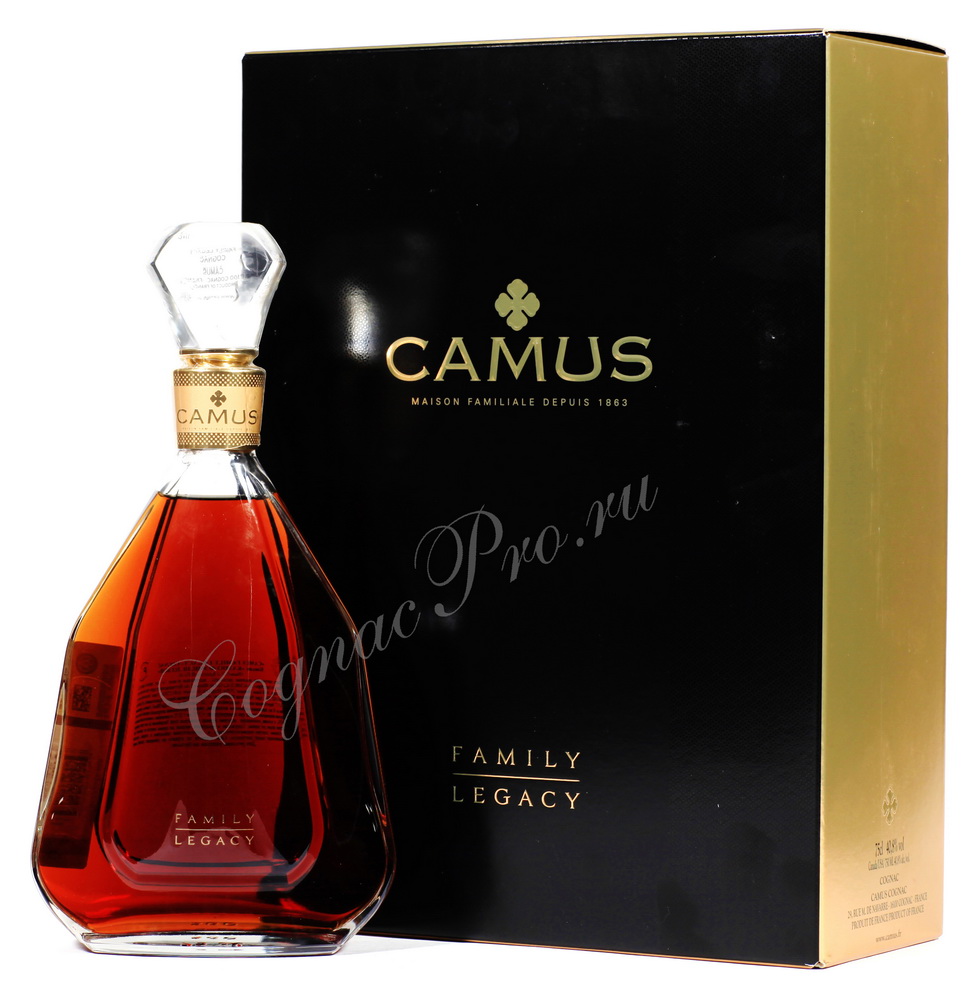 Коньяк Камю Фэмили Легаси 0.75л п/у Купить Cognac Camus Family Legacy 0.75l цена