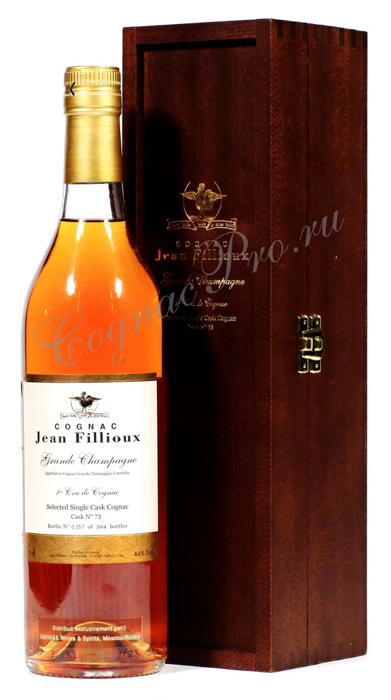 коньяк Жан Фийу Селексьон Сингл Кэск ¹73 Коньяк Jean Fillioux Selected Single Cask ¹73