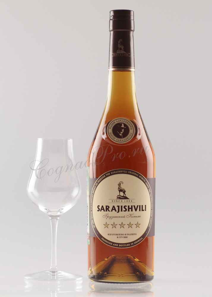 Коньяк Sarajishvili 5 звезд 0,7l